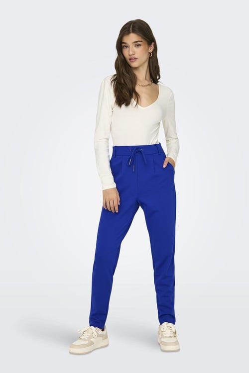 Normal Bel Regular Fit Dar Paça Onlpoptrash Kadın Pantolon 15115847 SAKS