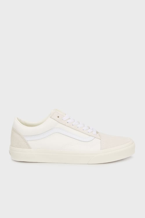 Old Skool Süet Logolu Sneaker Unisex Ayakkabı VN000D5NWHT1 BEYAZ