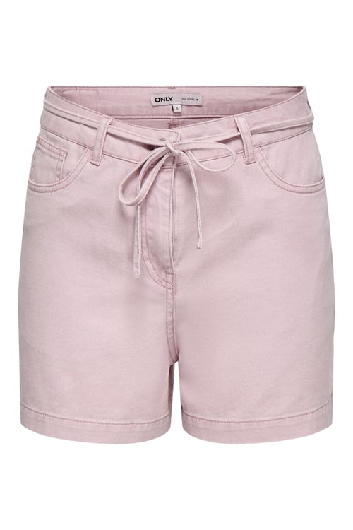 Onlgoa Regular Fit Normal Bel Bağlama Detaylı Şort Kadın Short 15363819 LİLA