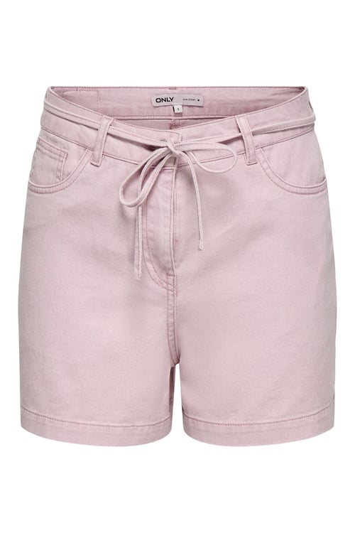 Onlgoa Regular Fit Normal Bel Bağlama Detaylı Şort Kadın Short 15363819 LİLA