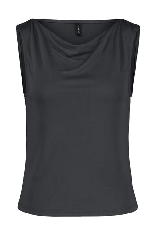 Onlhannah Regular Fit Degaje Yaka Kadın Atlet 15375269 SİYAH