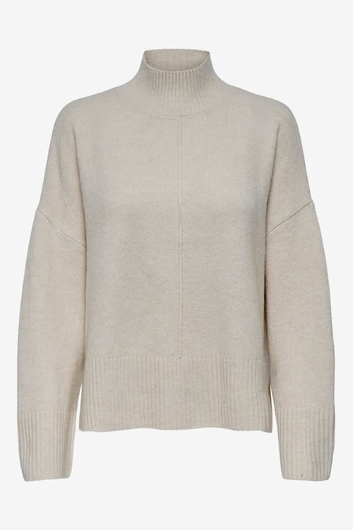 Onlwhitney Yün Karışım Regular Fit Kadın Kazak 15353184 TAŞ