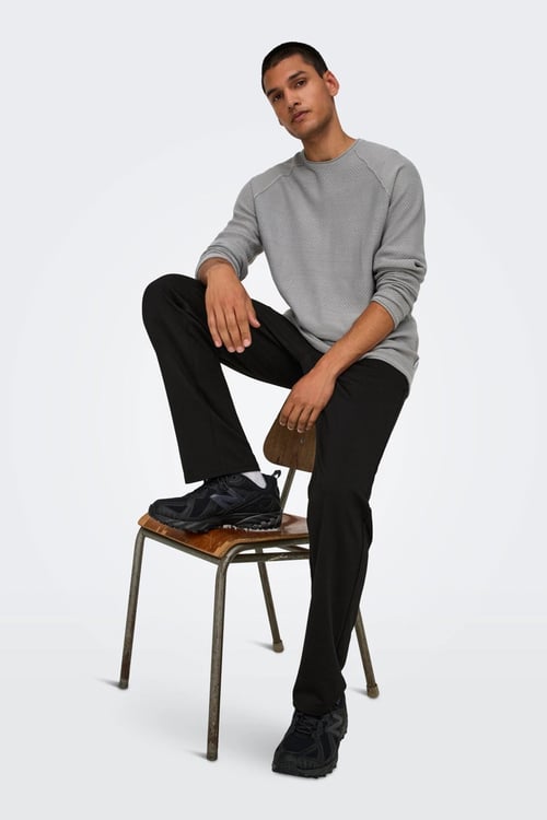 Only & Sons Onsmark Regular Fit Normal Bel Erkek Pantolon 22033199 SİYAH