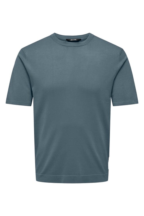 Only & Sons Onswyler Regular Fit Bisiklet Yaka Erkek T Shirt 22022928 HAVACI-MAVİ