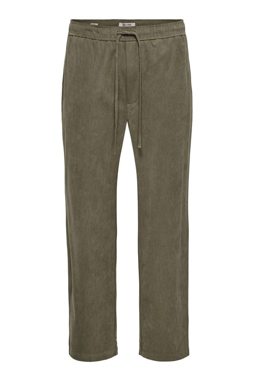 Onsfade Normal Bel Düz Paça Erkek Pantolon 22038971 Olive