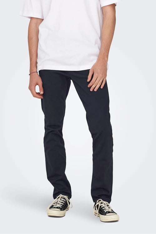Onsmark Pamuklu Slim Fit Normal Bel Erkek Pantolon 22027773 KOYU LACIVERT