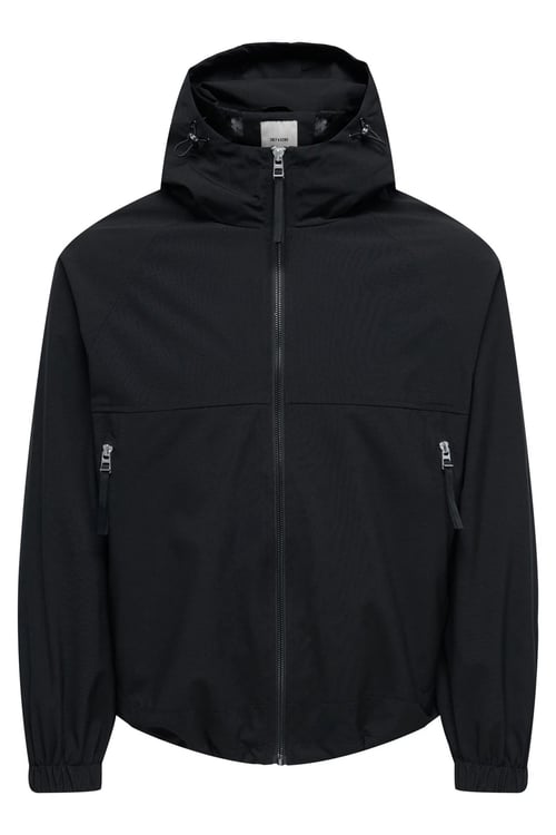 Onssean Regular Fit Kapüşon Yaka Erkek Mont 22036737 SİYAH
