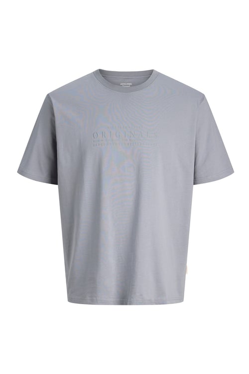 Originals Logolu Pamuklu Regular Fit Bisiklet Yaka Erkek T Shirt 12290315 GRİ