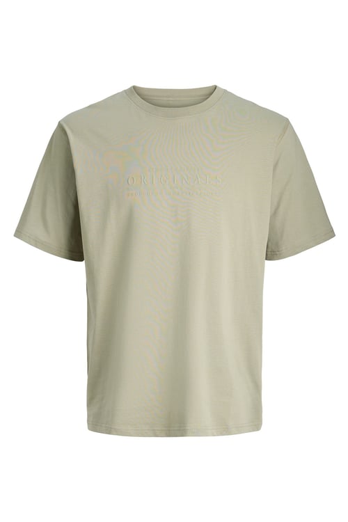 Originals Logolu Pamuklu Regular Fit Bisiklet Yaka Erkek T Shirt 12290315 AÇIK YEŞİL
