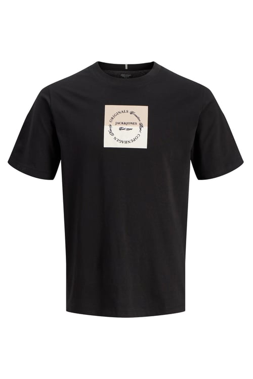 Originals Logolu Pamuklu Regular Fit Bisiklet Yaka Erkek T Shirt 12290856 SİYAH