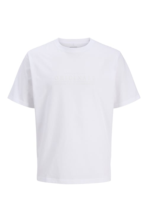 Originals Logolu Pamuklu Regular Fit Bisiklet Yaka Erkek T Shirt 12290315 BEYAZ