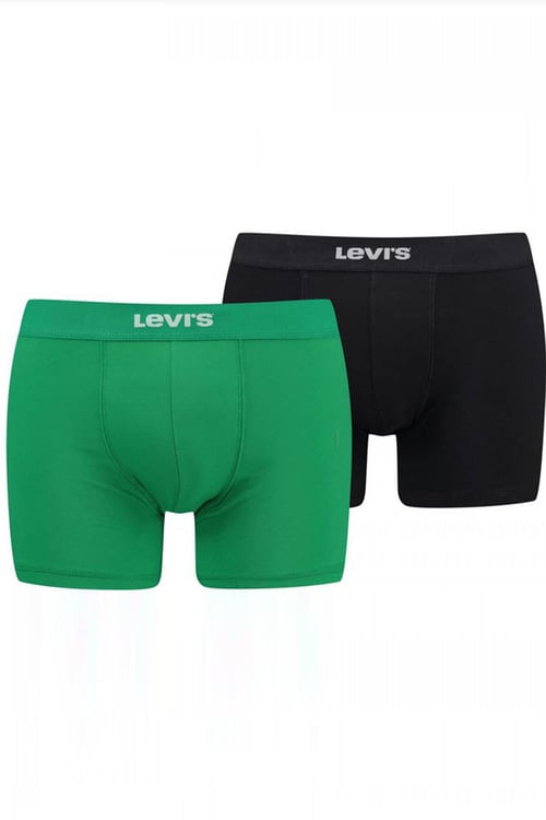 Pamuklu 2 Pack Erkek Boxer 37149-0868 SİYAH-YEŞİL