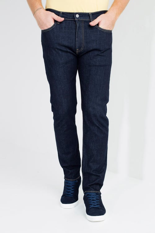Pamuklu 502 Jeans Erkek Kot Pantolon 29507-0616 LACİVERT