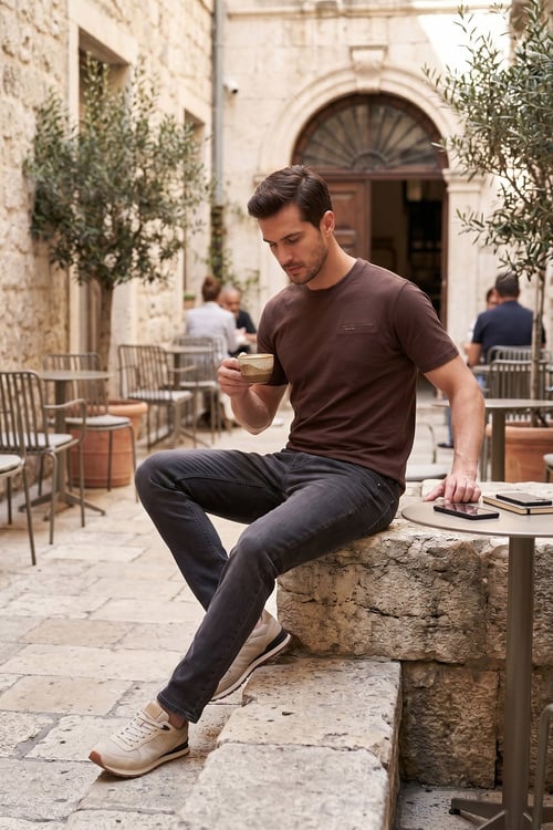 Pamuklu Comfort Fit Normal Bel Jeans Erkek Kot Pantolon 4412C88TEXAS SİYAH
