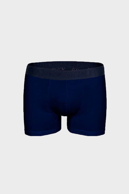 Pamuklu Logolu Erkek Boxer JFB122 LACİVERT