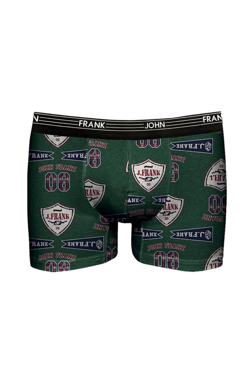 Pamuklu Logolu Erkek Boxer JFBDEG13 Multicolor