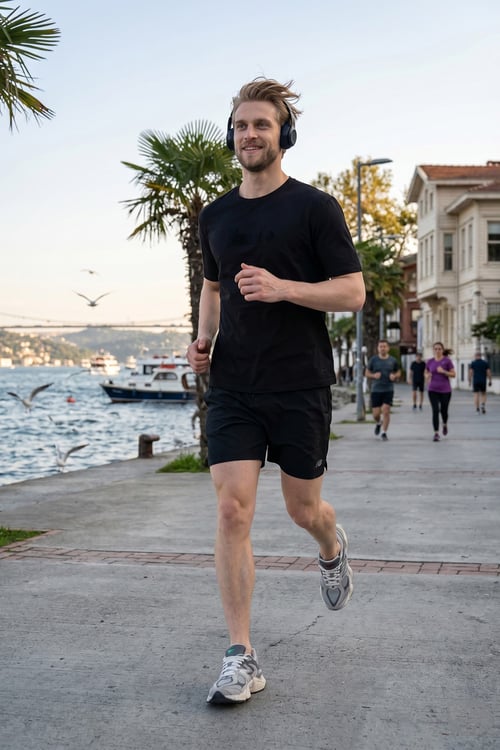Pamuklu Regular Fit Baskılı Bisiklet Yaka Erkek T Shirt 5904061 SİYAH