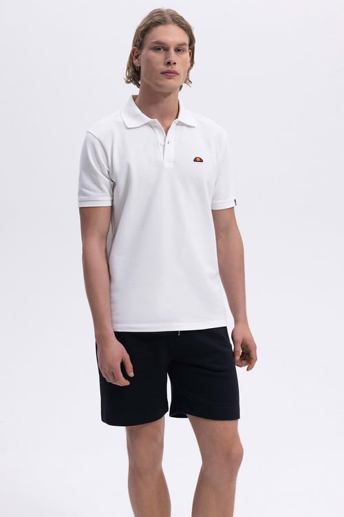 Pamuklu Regular Fit Logolu Erkek Short EM622-BK SİYAH