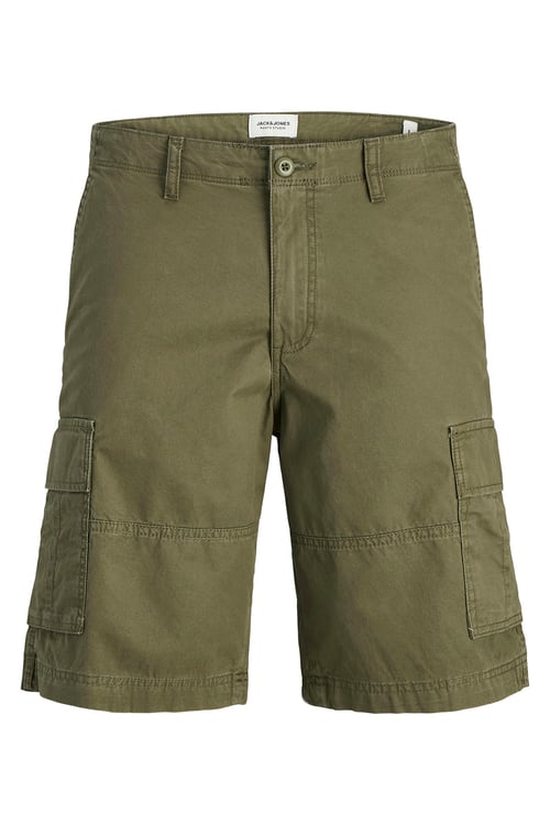 Pants Studio Jpstcole Pamuklu Relaxed Fit Kargo Erkek Short 12274389 Olive