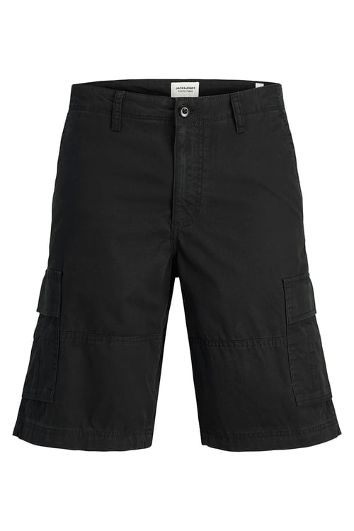 Pants Studio Jpstcole Pamuklu Relaxed Fit Kargo Erkek Short 12274389 SİYAH