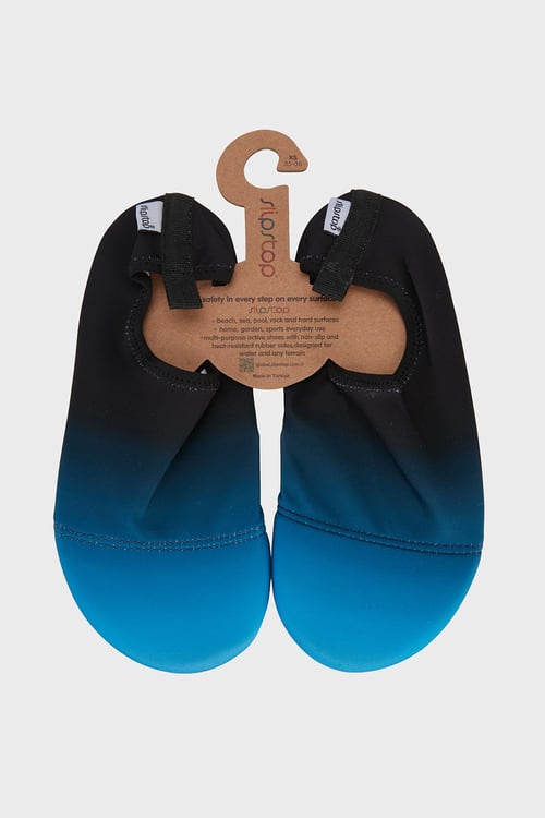 Pedro Aqua  Kaydırmaz Tabanlı Havuz ve Unisex Deniz Ayakkabısı SA2662000001 SİYAH-MAVİ