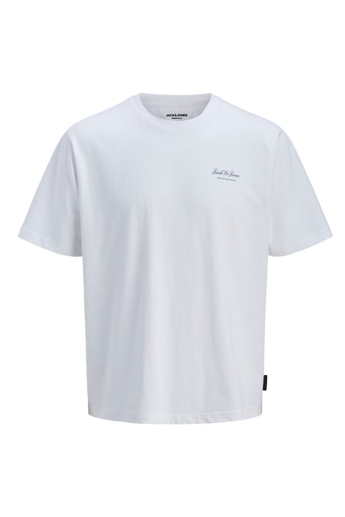 Plus Büyük Beden Pamuklu Regular Fit Bisiklet Yaka Erkek T Shirt 12289683 BEYAZ