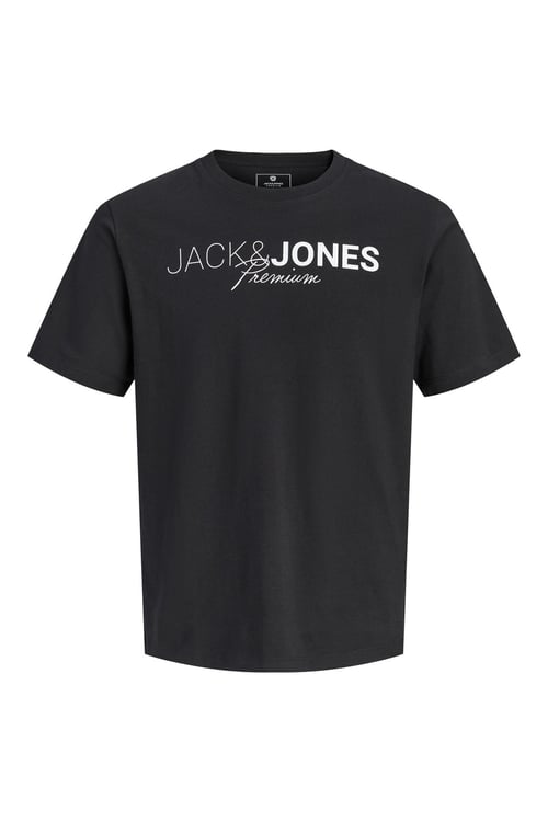 Premium Jprblaneo % 100 Pamuk Normal Kalıp Baskılı Bisiklet Yaka Erkek T Shirt 12298018 SİYAH