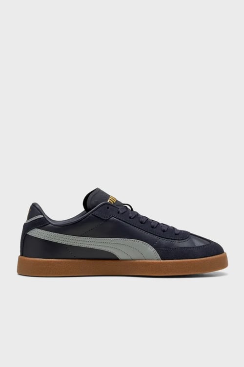 Puma Club II Era Deri Logolu Sneaker Erkek Ayakkabı 39744718 SİYAH-GRİ
