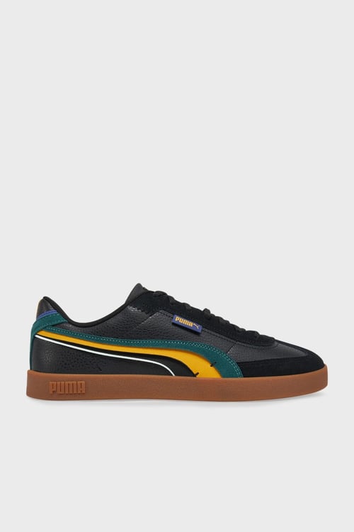 Puma Club II Era Greenside Süet Detaylı Logolu Sneaker Erkek Ayakkabı 40038802 SİYAH