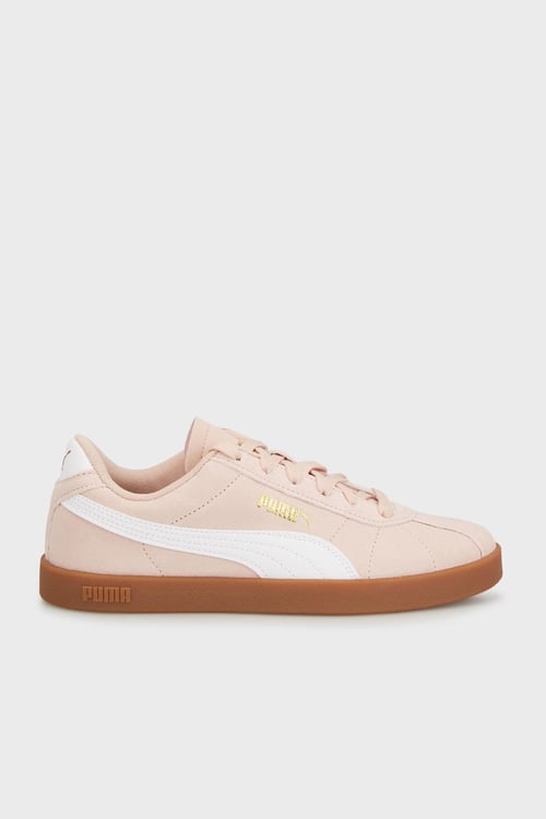 Puma Club II Softfoam Süet Sneaker Bayan Ayakkabı 39744413 Gül-Beyaz