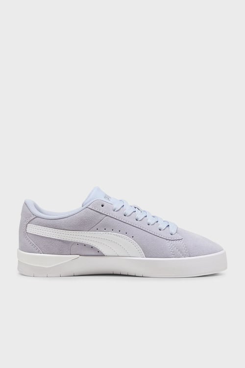 Puma Jada Classic SD Süet Logolu Sneaker Kadın Ayakkabı 40073603 Lila-Beyaz