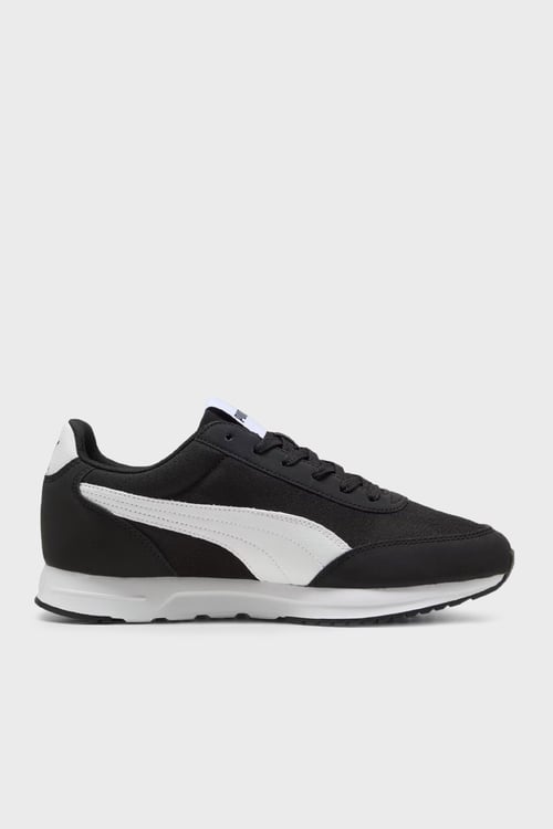 Puma R78 Lightwind Logolu Sneaker Unisex Ayakkabı 40026701 SİYAH-BEYAZ