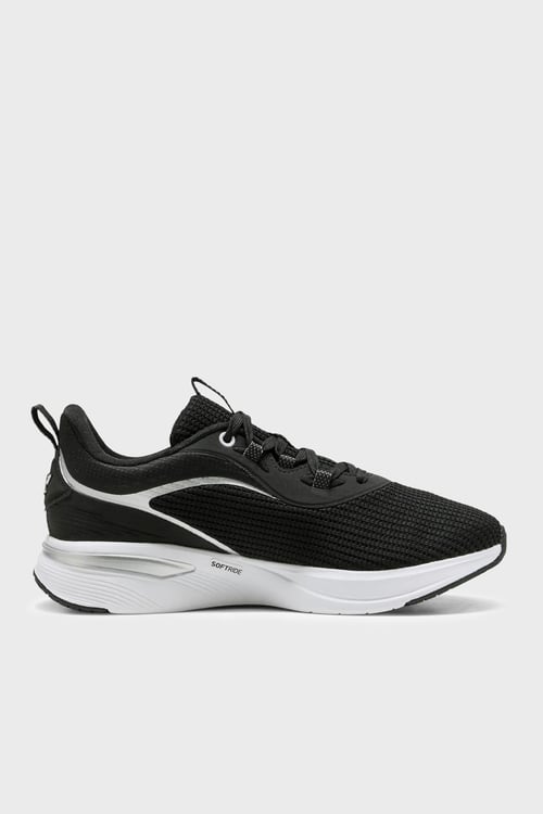 Puma Softride Charm Logolu Sneaker Kadın Ayakkabı 31296611 SİYAH-BEYAZ