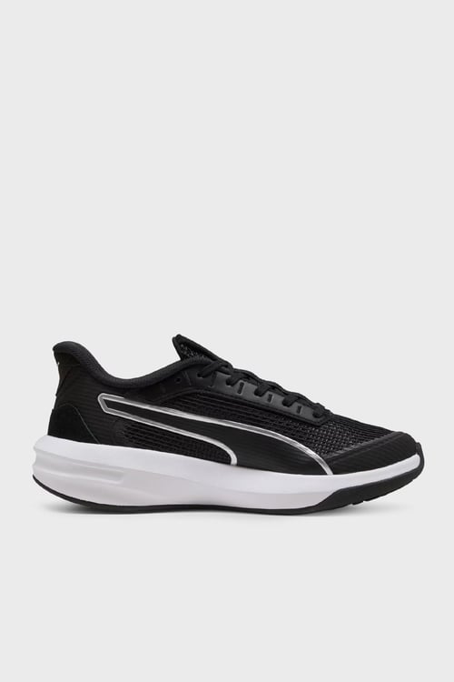 Puma Softride Courtney Wns Logolu Sneaker Bayan Ayakkabı 31203701 SİYAH-GRİ