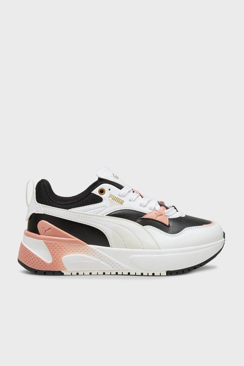 R78 Disrupt Logolu Kalın Tabanlı Sneaker Kadın Ayakkabı 39767508 SİYAH-BEYAZ