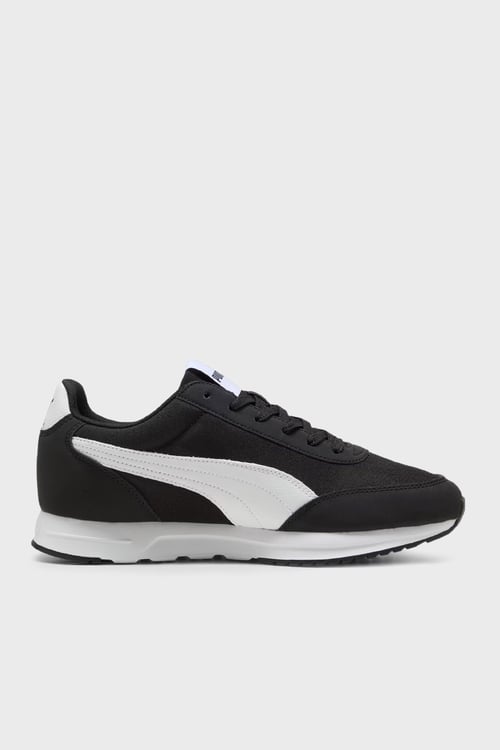 R78 Lightwind Logolu Sneaker Unisex Ayakkabı 40026701 SİYAH-BEYAZ