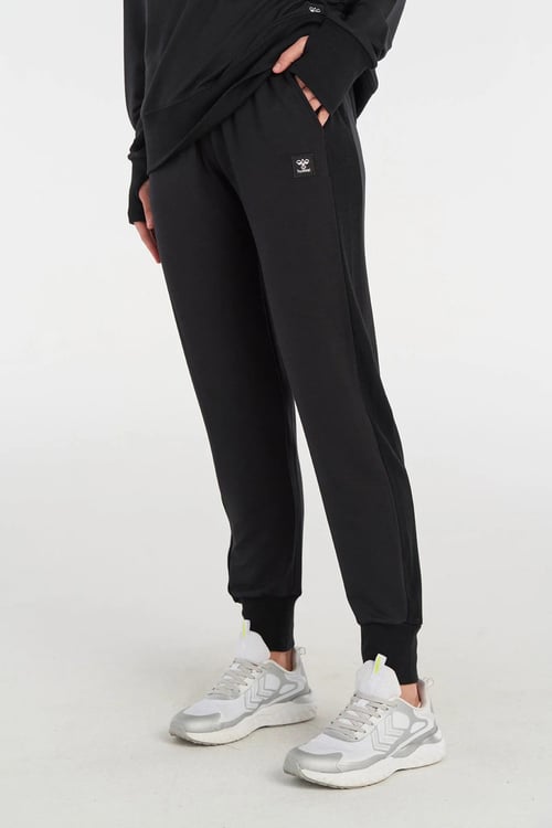 Regular Fit Logolu Normal Bel Kadın Eşofman Altı 932024-2001 SİYAH