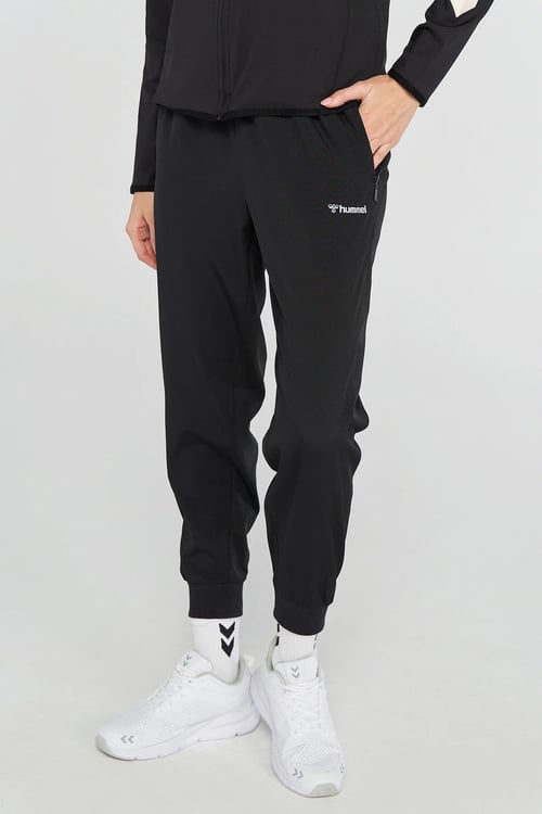 Regular Fit Logolu Normal Bel Kadın Eşofman Altı 931623-2001 SİYAH