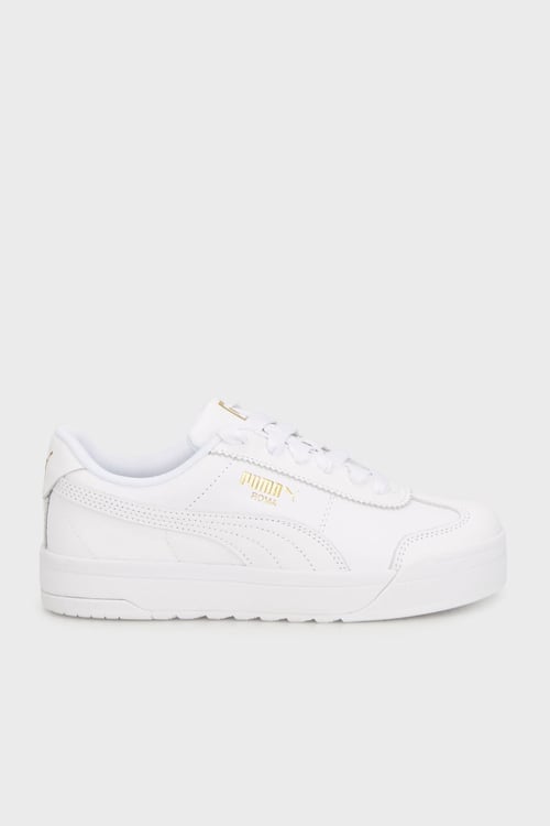 Roma Feminine Wns Logolu Hakiki Deri Sneaker Kadın Ayakkabı 39860901 BEYAZ