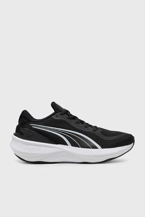 Scend Pro 2 Logolu Kalın Taban Sneaker Unisex Ayakkabı 31077901 SİYAH-BEYAZ