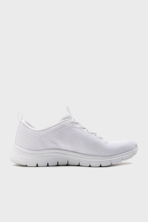 Skechers Arch Fit Logolu File Detaylı Sneaker Kadın Ayakkabı 104377 WHT BEYAZ