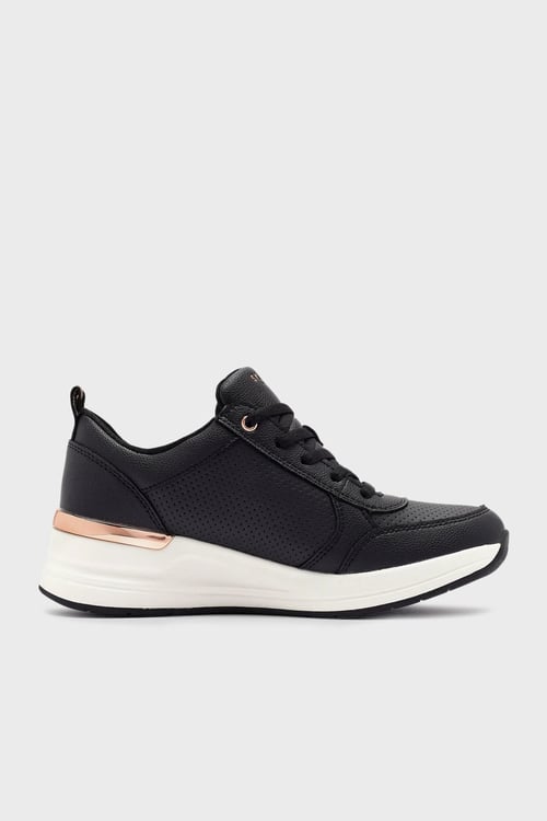 Skechers Billion 2-Side Door Logolu Fermuar Detaylı Sneaker Kadın Ayakkabı 177336 BLK SİYAH
