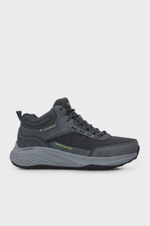 Skechers Bounder Rse Logolu Su Geçirmez Erkek Bot 232961 CCLM Gri-Açık Yeşil