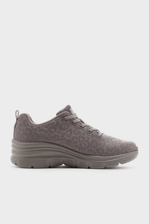 Skechers Fashion Fit Leopar Desenli Sneaker Kadın Ayakkabı 88888179 TKTPE BEJ