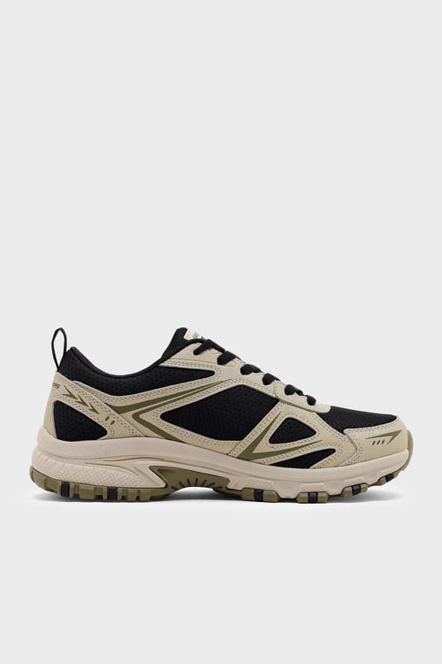 Skechers Hillcrest Logolu Outdoor Erkek Ayakkabı 237807 TPBK BEJ-SİYAH