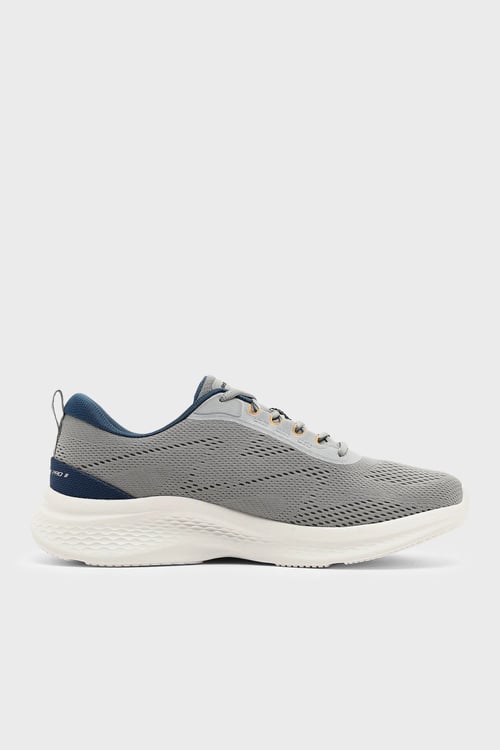 Skechers Skech-Lıte Pro 2.0 Berrix Logolu Sneaker Erkek Ayakkabı 233184TK GYBL GRİ-MAVİ
