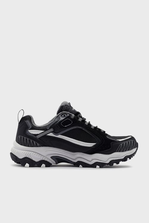 Skechers Stamina At-Vintage Stitch Su Geçirmez Hakiki Deri Outdoor Erkek Ayakkabı 237529 BKGY SİYAH-GRİ