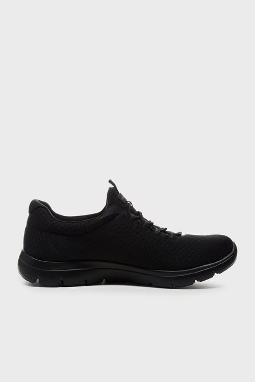 Skechers Summits Logolu Memory Foam Sneaker Kadın Ayakkabı 12980TK BBK SİYAH