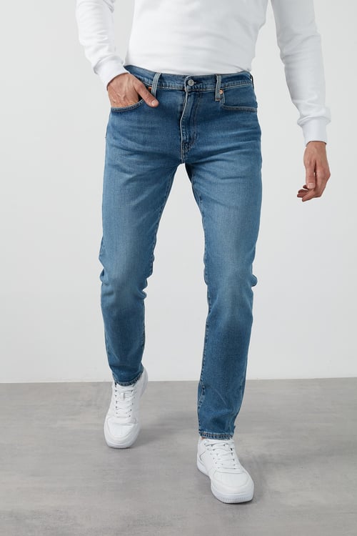 Slim Fit Pamuklu 512 Jeans Erkek Kot Pantolon 28833-0787 MAVİ