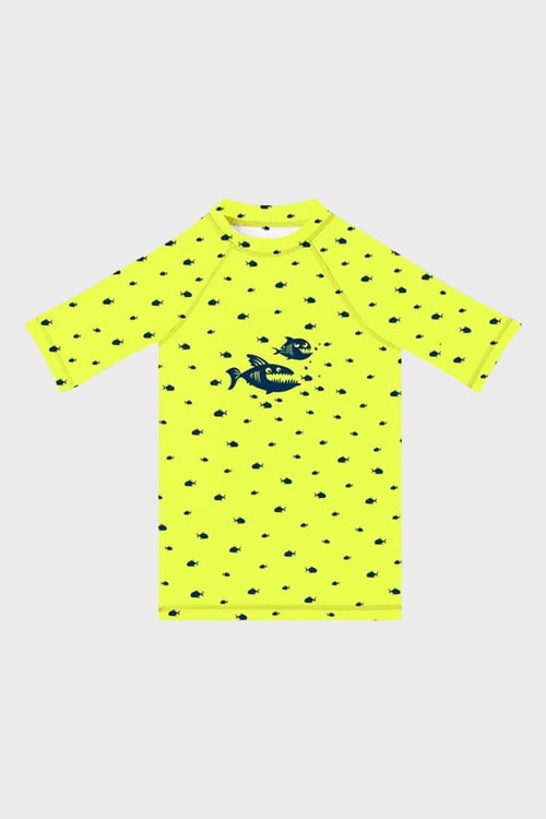 Slipstop Chucky UV Korumalı Kısa Kollu Mayo Erkek Çocuk T Shirt ST2632000008 SARI